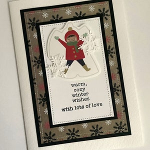 Winter Wishes Handmade Card image 6
