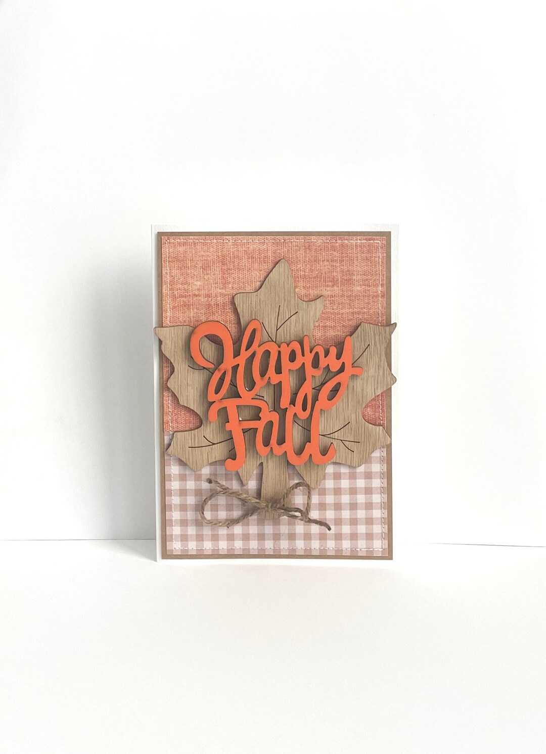 Happy Fall Handmade Card - Etsy