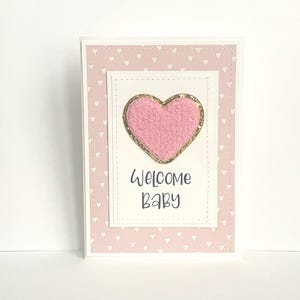 Neue Baby handgemachte Karte