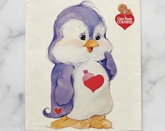 Care Bear Cousins Cozy Heart Penguin Plush 8 Small - Etsy