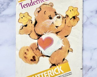 Jaren 80 Butterick 6227. Troetelbeertjes Tenderheart Bear naaipatroon onafgesneden ev. naaipatroon knuffel. Craft vintage naaipatroon jaren 80