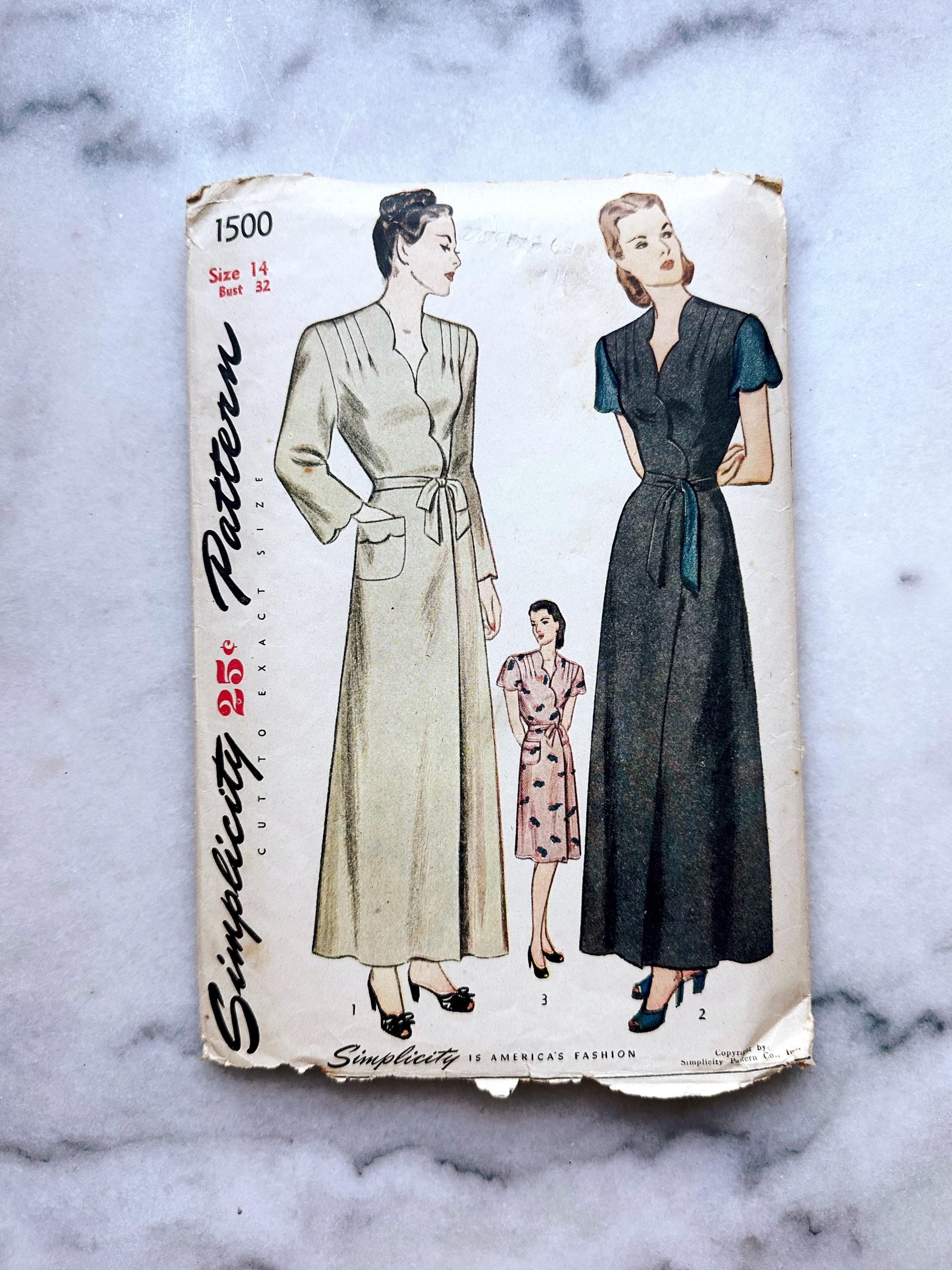 1940s Utility Dress Pattern - Etsy