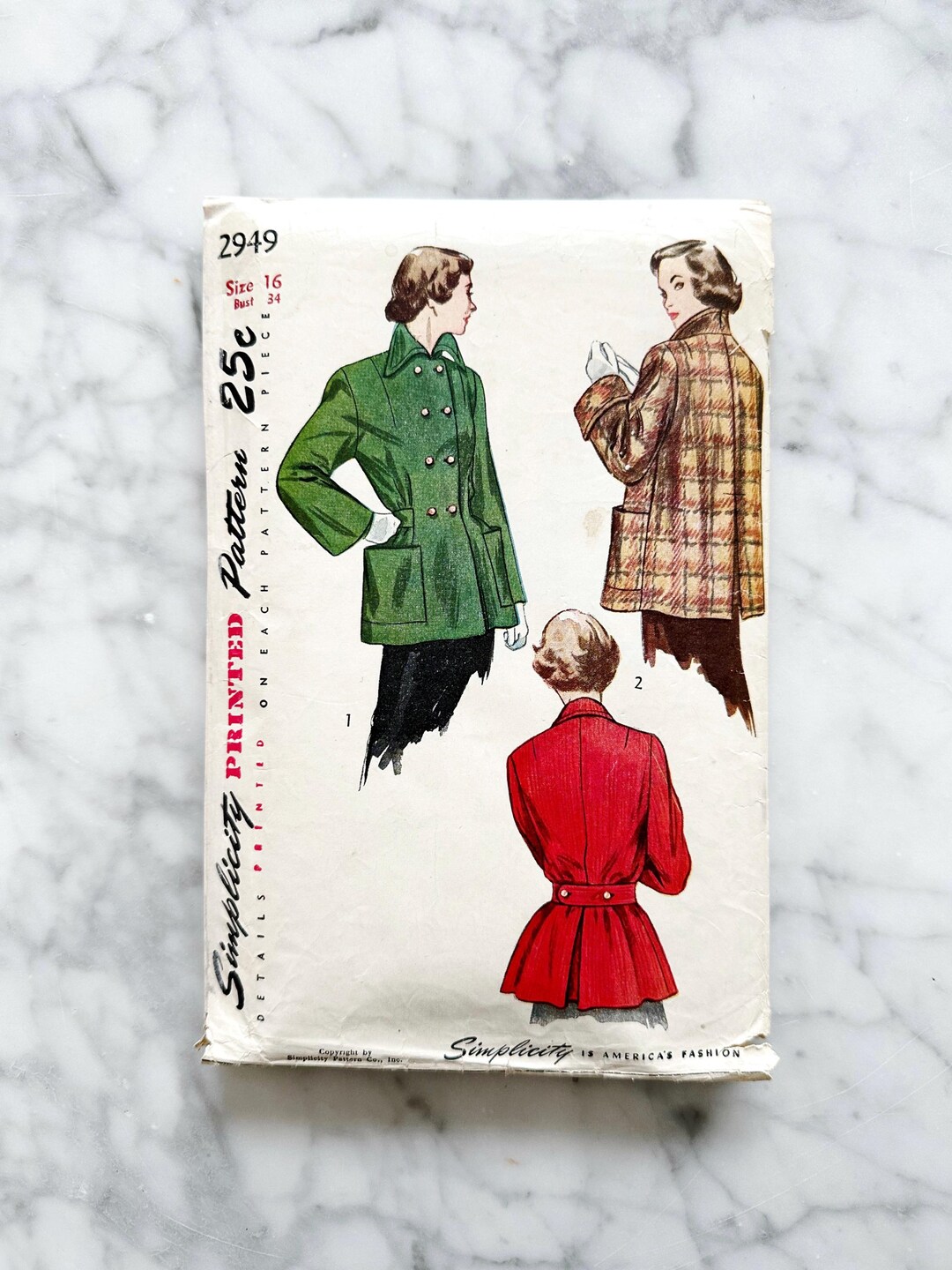 1950s What Is A Topper Coat 1940s~1950s Cotton House Jacket 50s 