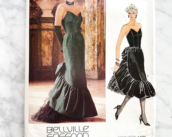 Vintage Totally Gorgeous Belleville Sassoon Evening Dress. - Etsy