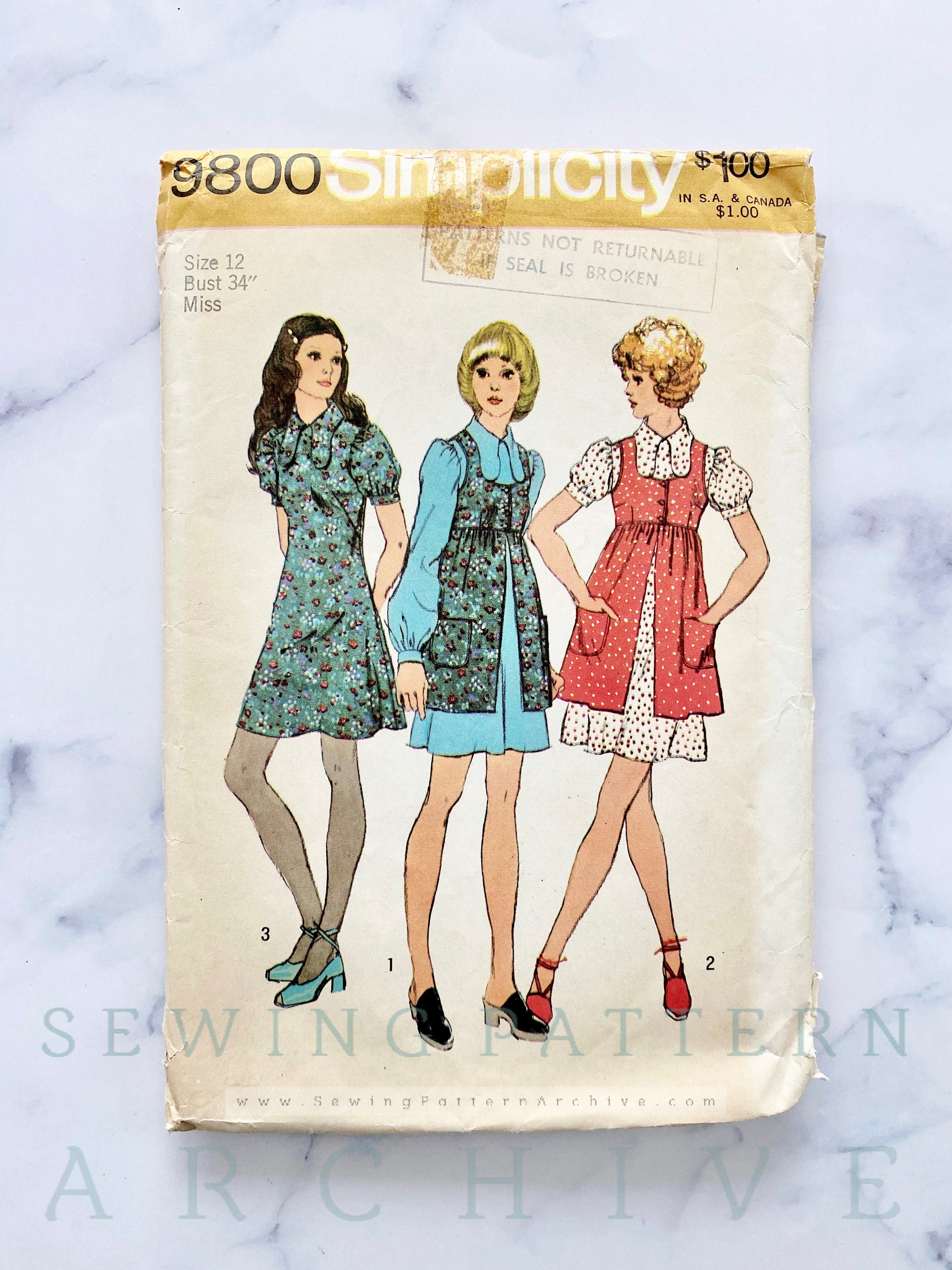 Retro 70's Sewing Pattern: 70s -Macrame Playthings- Macrame