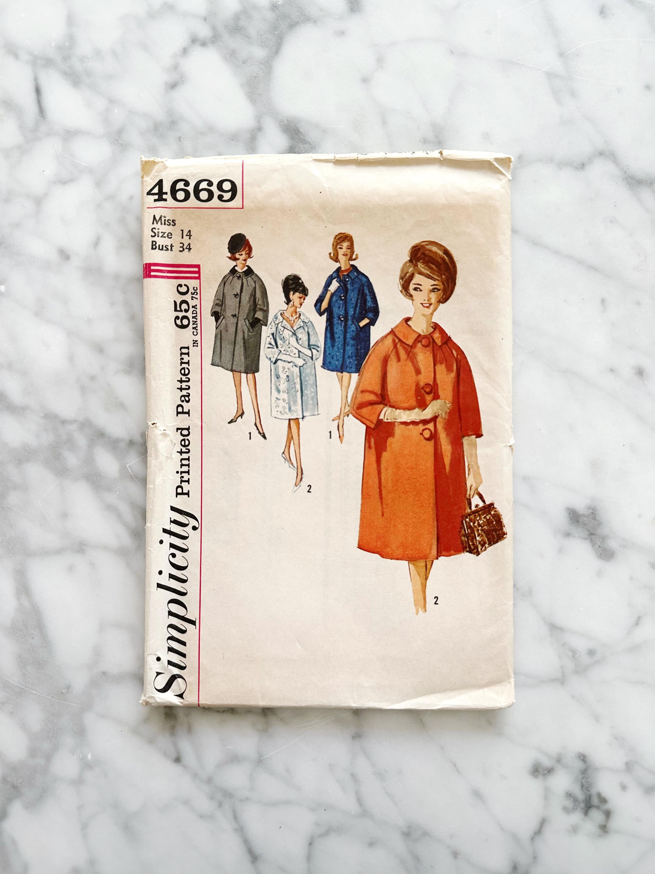 【vintage】 Oversizecoat Mod Oversized 1960s Coat - Etsy