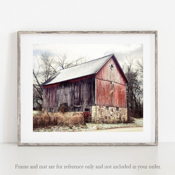 Red Barn Prints - Etsy