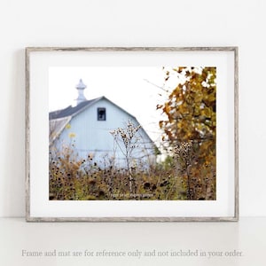 Barn Photography, White Barn Print, White Barn Art, Rustic Barn Decor, Barn Landscape Art, Farmhouse Wall Decor, Rustic Barn Print