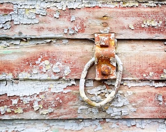 Rustic Barn Photo, Rustic Decor, Farmhouse Wall Decor, Chippy Barn Photo, Close Up of Barn, Rustic Barn Canvas Art