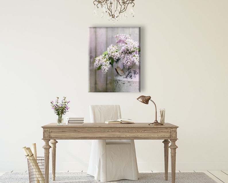 Lilac Print Country Home Wall Art Lilac Photograph Purple Etsy