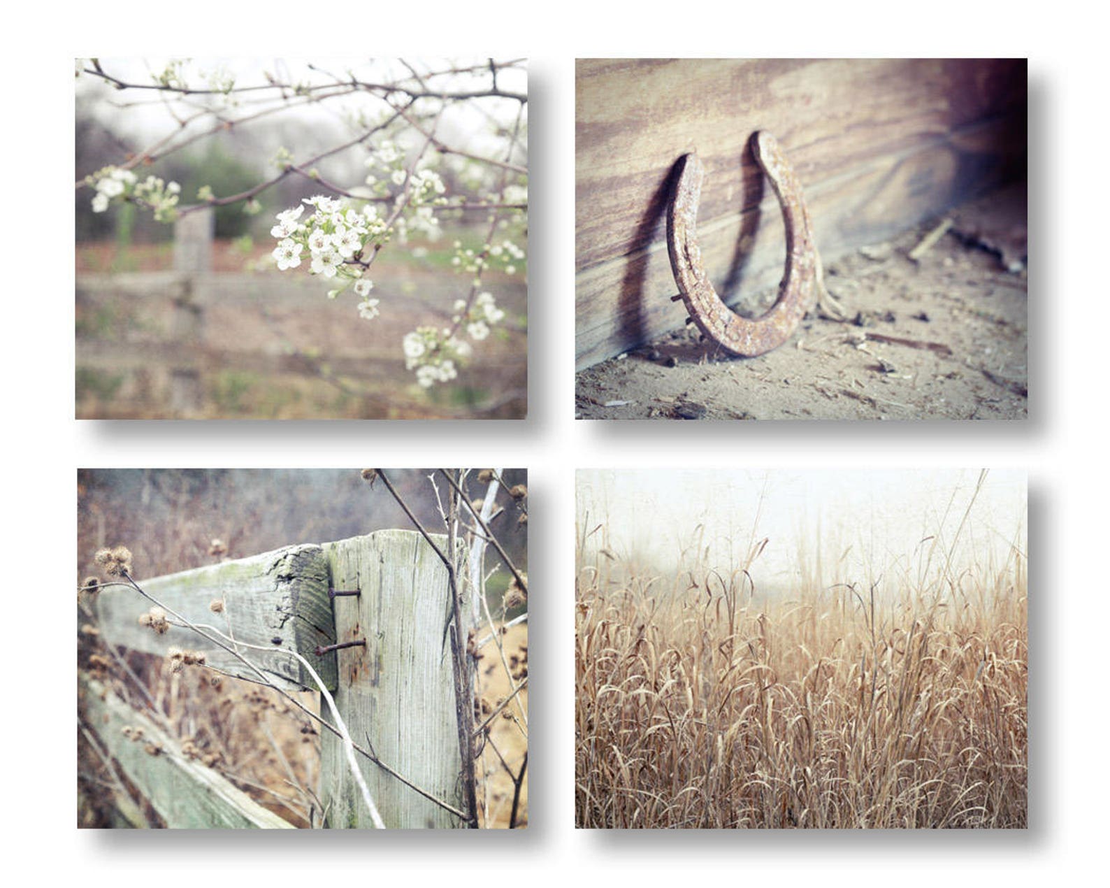 Landscape Print Set Farmhouse Decor Country Home Decor - Etsy