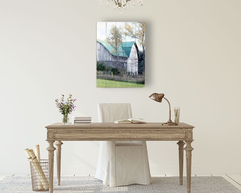 Barn Wall Art Wood Plank Wall Art Rustic Barn Decor Wood | Etsy