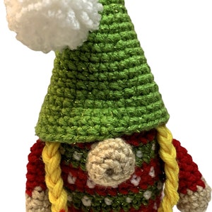 Cozy Sweater Gnome - Crochet Pattern PDF -  Digital Download