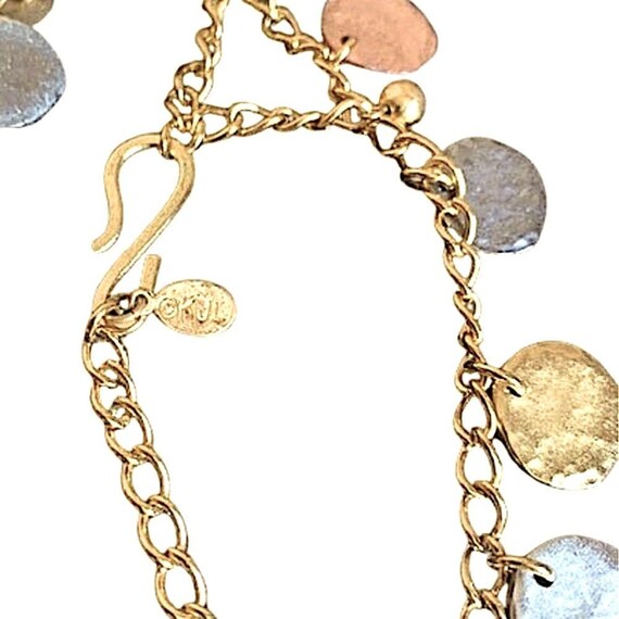 Kenneth Jay Lane KJL Vintage Long Coin Disc Neckl… - image 3