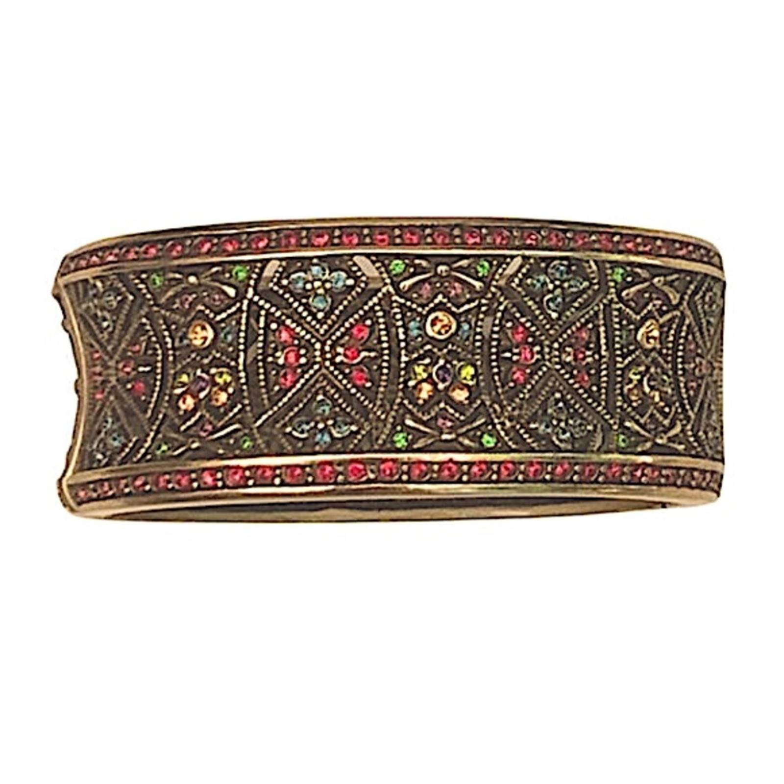 Heidi Daus Byzantine Beauty Crystal Cuff Bracelt - Etsy display picture 2
