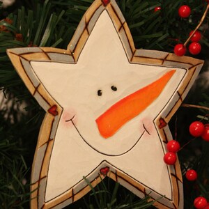 DIY Snowman Wood Carving Kit: Christmas Ornament Chill Out Snowman