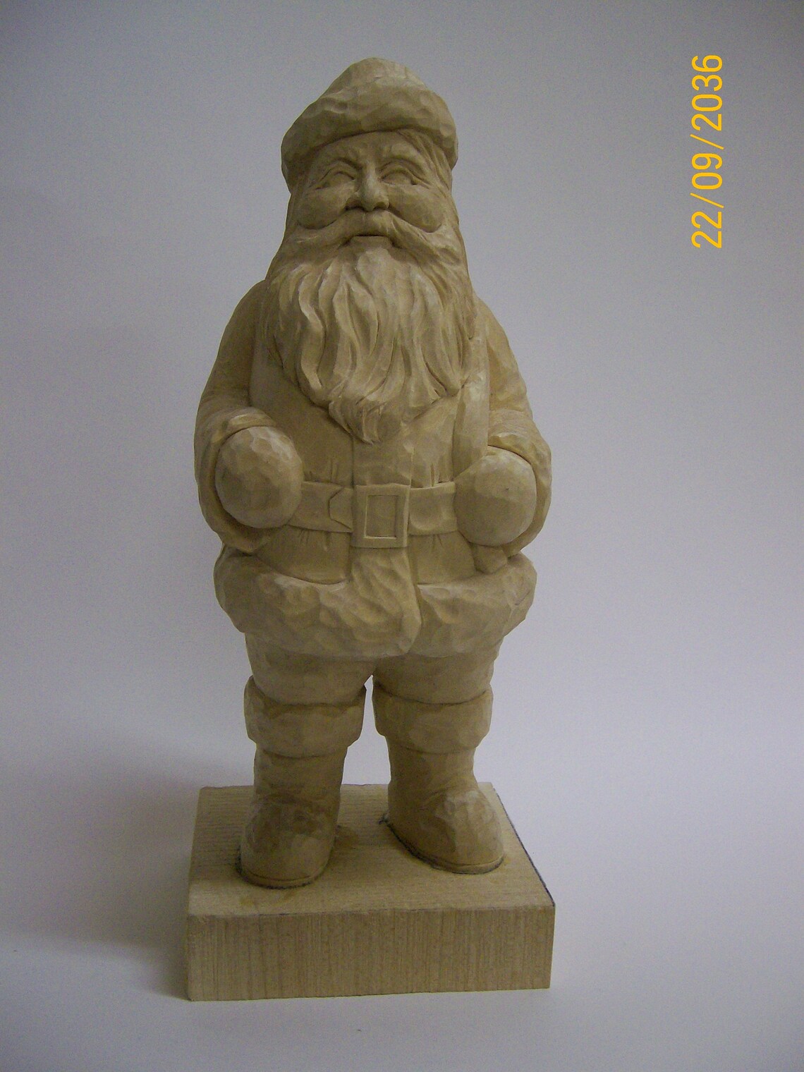Santa Woodcarving Roughout Carve Your Own Use Your Own Etsy