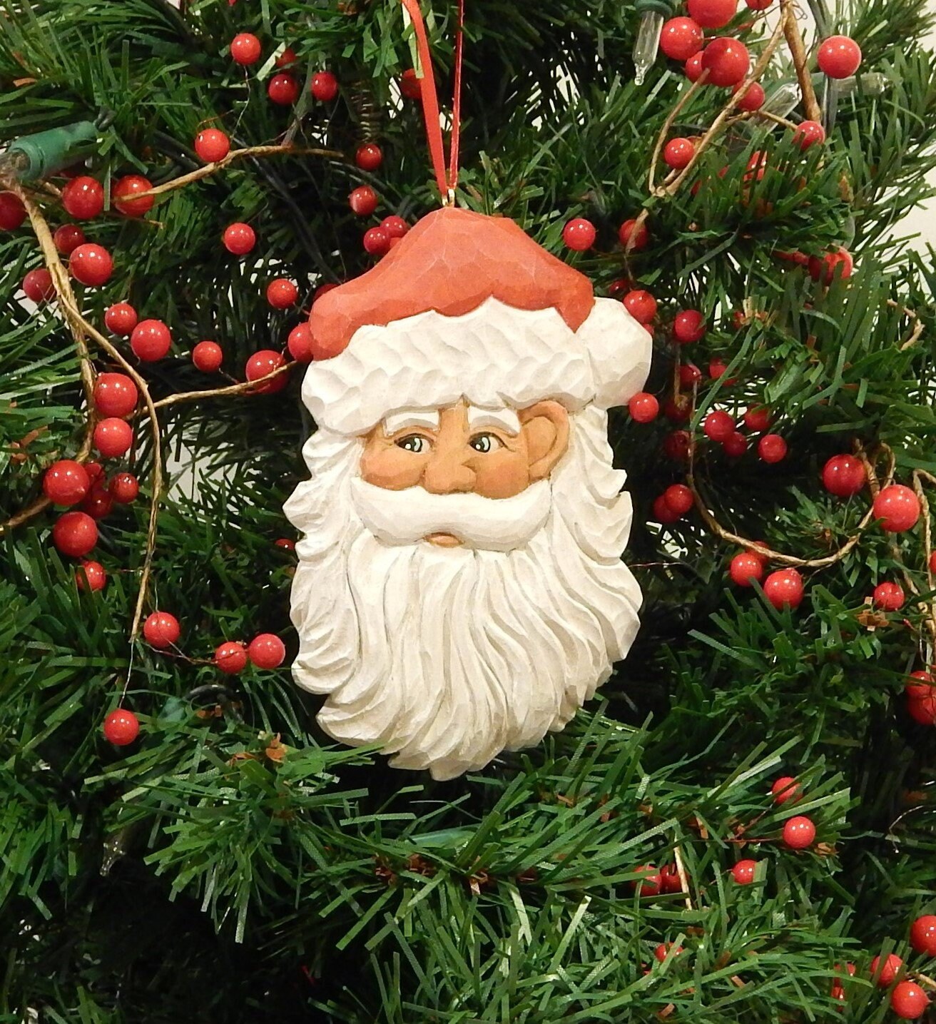 Carved christmas ornaments Clearance