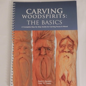 Woodspirit Carving Book: Beginner's Guide using 3 Tools
