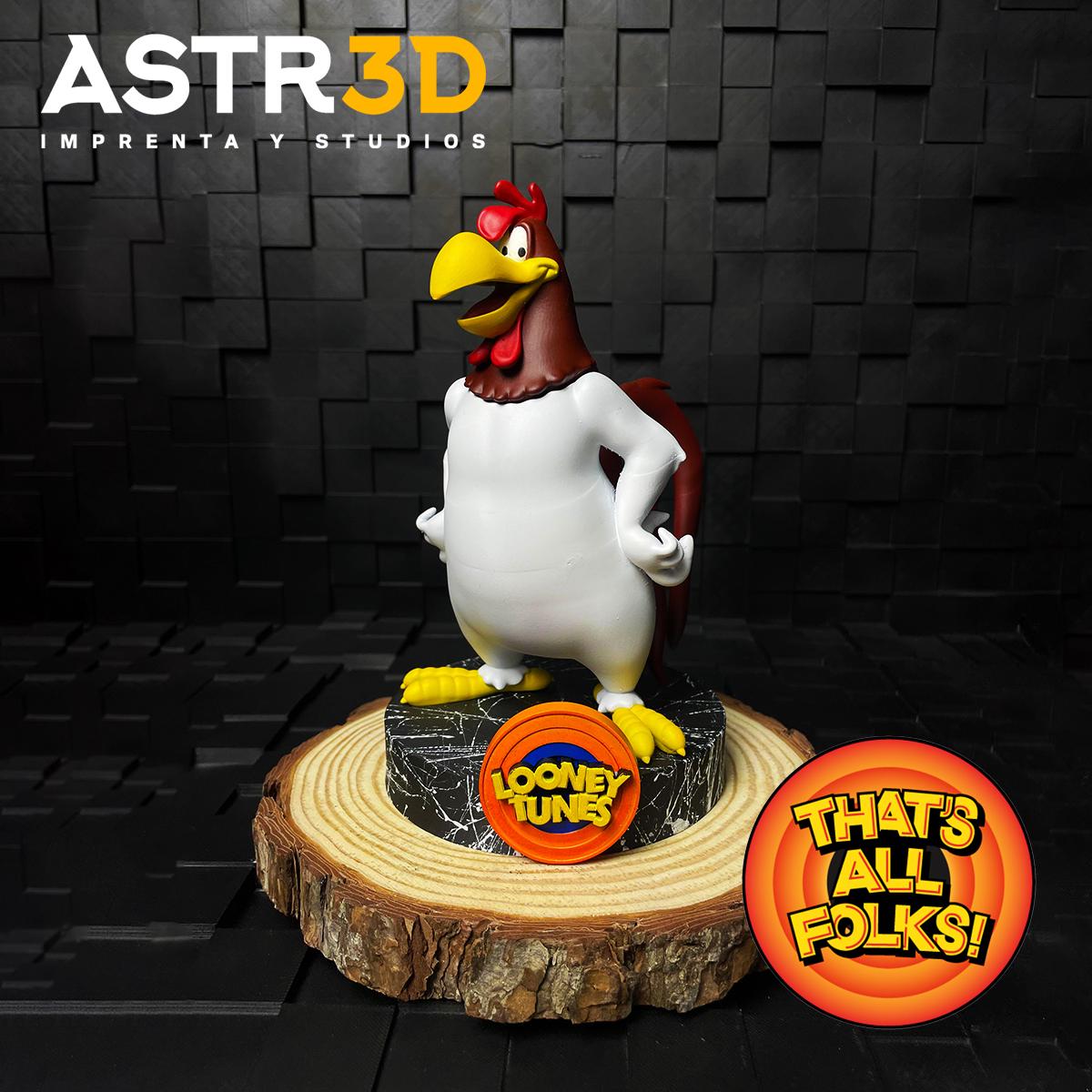 Figures Looney Tunes, Foghorn Leghorn (18cm) El Gallo Claudio - Figure Looney Tunes, Los Looney Tunes, Vintage, Cartoons, Old Cartoons