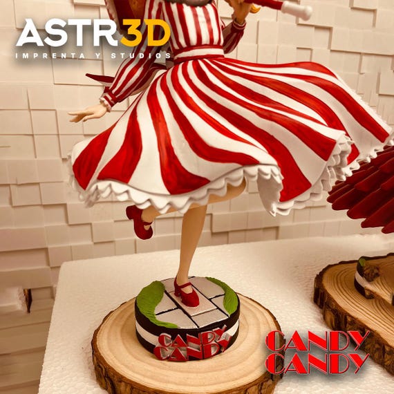 Resin Candy Figure, Vintage Figure - 2 Models (26cm)