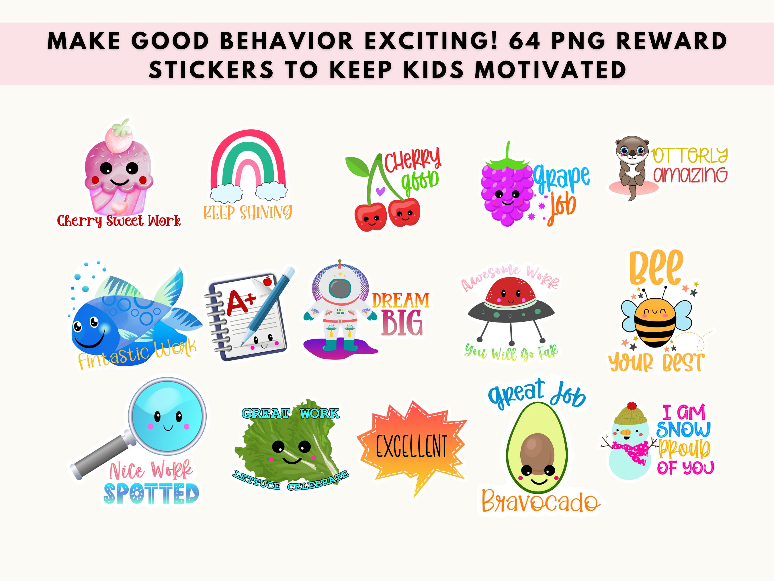 Printable Weekly Kids Behavior Chart , Custom Parent Reward Chart ...