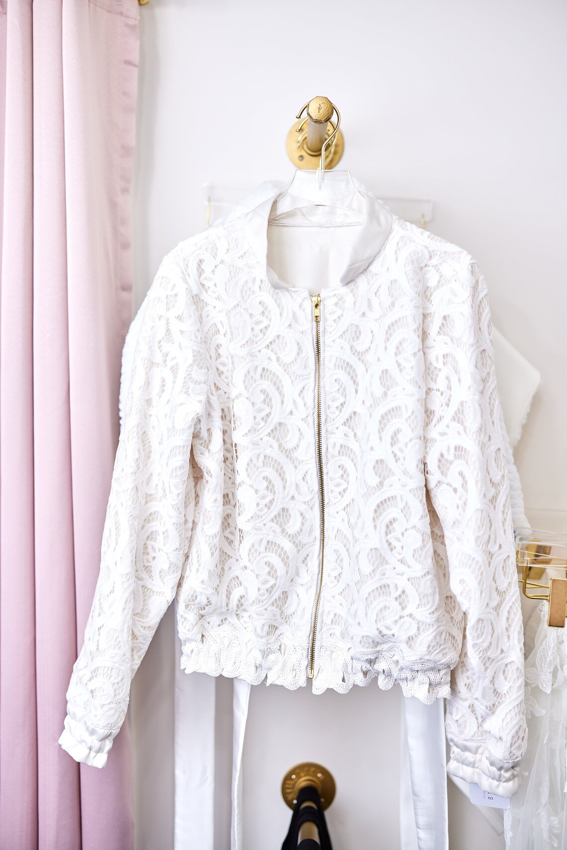 Custom Bridal Bomber (TM) Jacket: Heirloom Gown Remake | Vintage ...