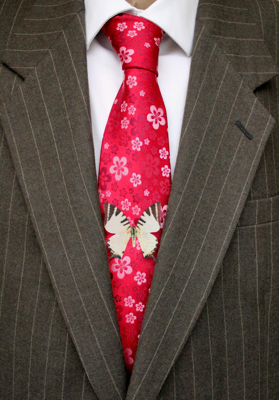 14 Butterfly Tie Tack Pins . Silk Butterflies . Realistic Etsy