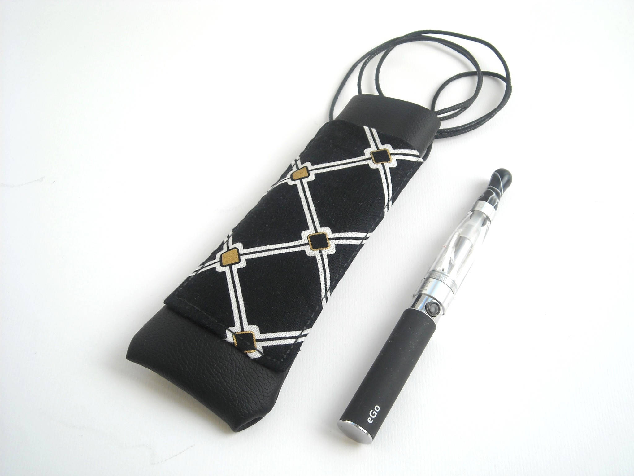 Vape pen holder geometric e cigarette case with lanyard neck Etsy