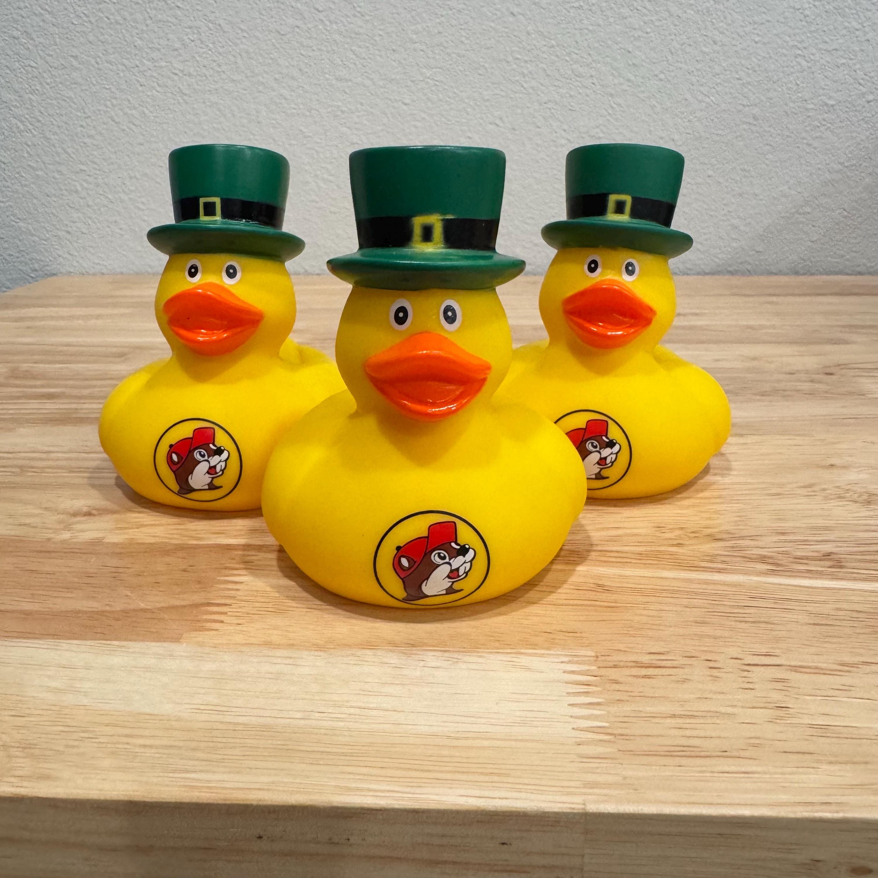 Limited edition Buc-ee’s St. Patrick Rubber Duck