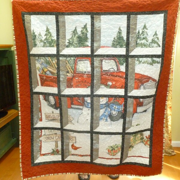 Window Quilt Etsy