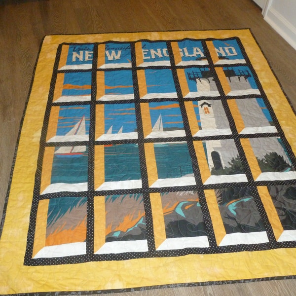 Lighthouse Quilt Etsy