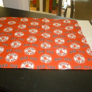 Set of 2 Standard Size Pillowcases--Boston Red Sox