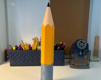 Contenitore gigante per matite: organizer da scrivania stampato in 3D