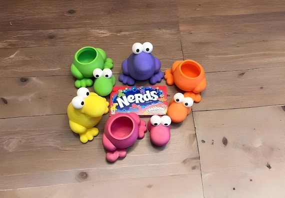 Fun Candy Holder for Nerds | Colorful Character Container for Nerds & Clusters