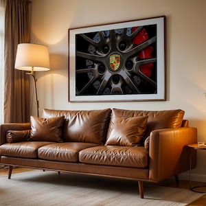 Porsche 911 Turbo S Wheel Print: Sports Car Photography (Digital Download)