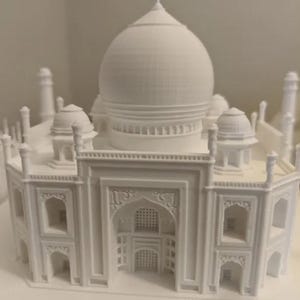 Taj Mahal, Indien Architektur STL Digitaler Download, Kulturelles Dekor, Reiseandenken, Geschichtsprojekt, Harz/FDM Kompatibel