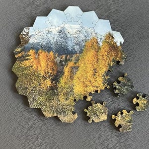 Custom Laser-Cut Holiday Puzzles