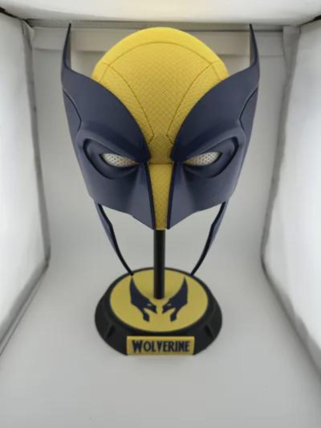 Wolverine Textured Mutant Helmet STL File – Wearable Cosplay 3D Print ...