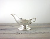 Vintage Silver Plate Gravy Boat