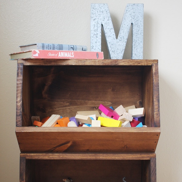 Woodworking Plans | Toy Storage Bins Woodworking Plans