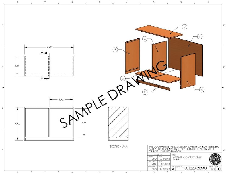 Woodworking Plans Activity Table Woodworking Plans image 5