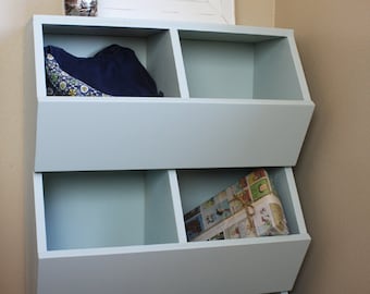 Woodworking Plans | 6-bin Toy Storage Woodworking Plans