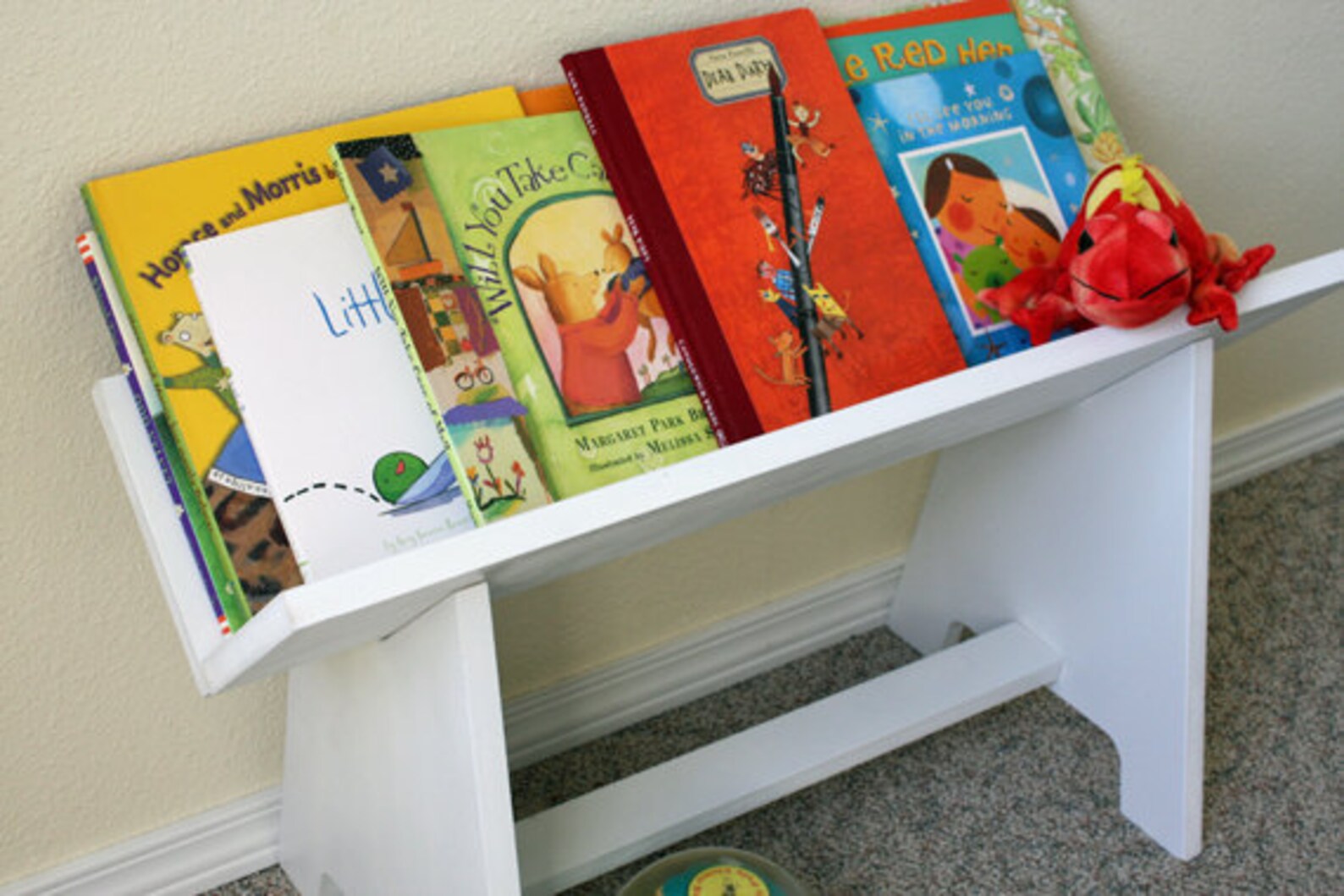 Kids Book Rack Woodworking Plans Etsy