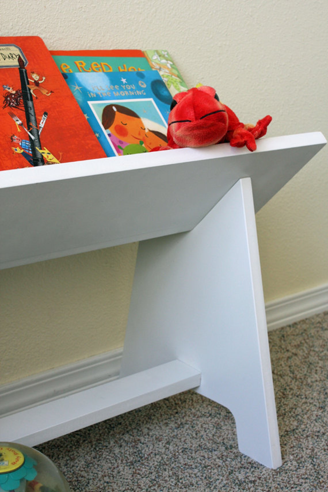 Kids Book Rack Woodworking Plans Etsy