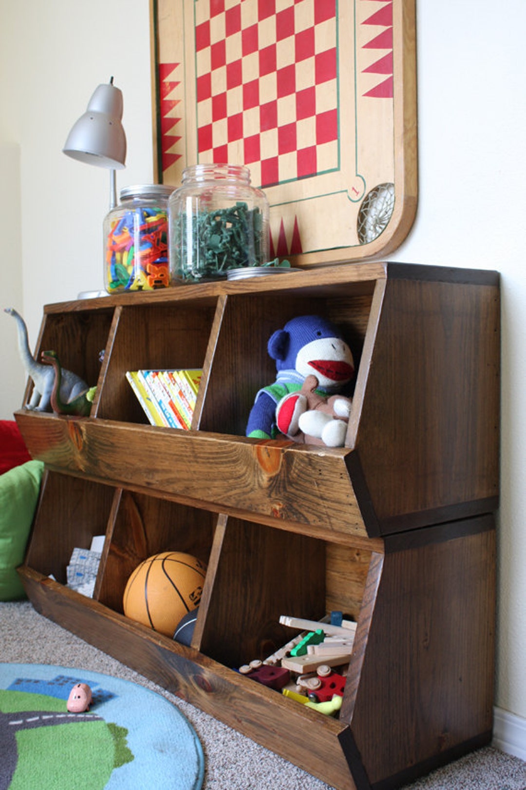 DIY Rolling Storage Bin - I Can Teach My Child!