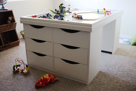 activity table with drawers