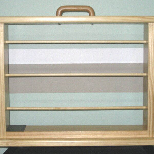 Polyurethaned Large Ribbon Storage Rack  Scrapbookers and Crafters organize all of your ribbon.