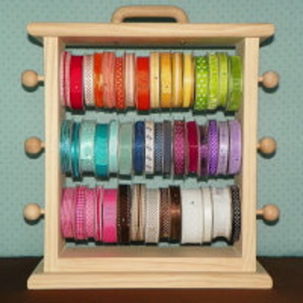 3  Original Ribbon Storage Rack  Scrapbookers and Crafters organize all your ribbon