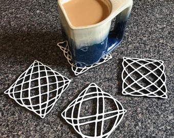 Harmonic Interference Coasters